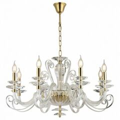 Подвесная люстра Newport ANNABELLE 8578/C gold polished