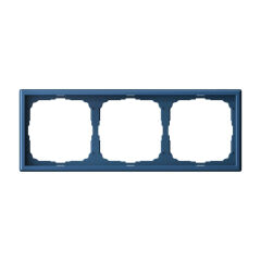  Systeme Electric ARTGALLERY 3-постовая РАМКА, универсальная, АКВАМАРИН