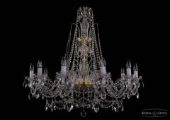 Подвесная люстра Bohemia Ivele Crystal 1411 1411/10/360/XL-87 G