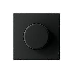  Systeme Electric ARTGALLERY СВЕТОРЕГУЛЯТОР (диммер) повор-нажим, LED, RC, 400Вт, механизм, КАРБОН