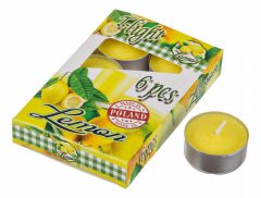  АРТИ-М Набор из 6 свечей ароматических (4x2 см) Лимон 348-477