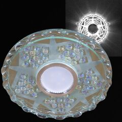  Reluce Встраиваемый светильник 62060-9.0-001PL MR16+LED5W CL+RNB