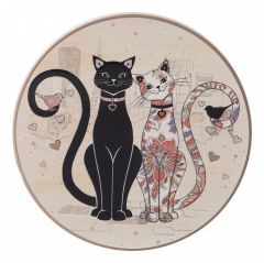  АРТИ-М Подставка под горячее (11x11x1 см) Парижские коты 358-1753