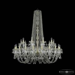 Подвесная люстра Bohemia Ivele Crystal 1402 1402/20+10/400/h-130 G
