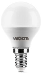 Лампа светодиодная Wolta E14 7.5Вт 6500K 25W45GL7.5E14