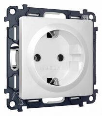 Розетка с заземлением, без рамки Ambrella Volt Quant MA126010