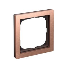 Systeme Electric ARTGALLERY PURE 1-постовая РАМКА, МЕТАЛЛ МЕДЬ