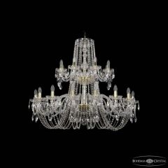 Подвесная люстра Bohemia Ivele Crystal 1402 1402/16+8/400/2d G