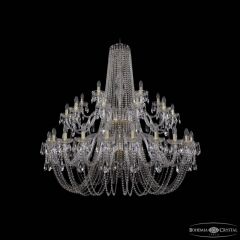 Подвесная люстра Bohemia Ivele Crystal 1402 1402/24+12+6/530/2d G