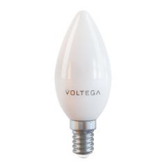  Voltega Лампа светодиодная E14 7W 4000К свеча матовая VG2-C37E14cold7W 7049