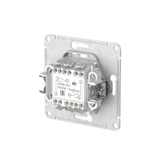  Systeme Electric ATLASDESIGN 2-клавишный ПЕРЕКЛЮЧАТЕЛЬ, сх.6/2, 10АХ, мех., быстрозажим. клем., БЕЖЕВЫЙ