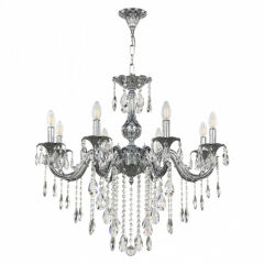 Подвесная люстра Bohemia Ivele Crystal AL7901 AL79101/8/250 B Ni