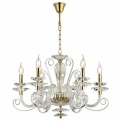 Подвесная люстра Newport ANNABELLE 8576/C gold polished