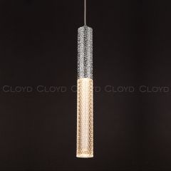Подвесной светильник Cloyd FAGOTT P1 / выс. 29 см - хром (арт.11037)
