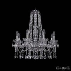 Подвесная люстра Bohemia Ivele Crystal 1413 1413/8/200/h-61 Ni