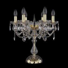 Настольная лампа Bohemia Ivele Crystal 1406L/6/141-47/G