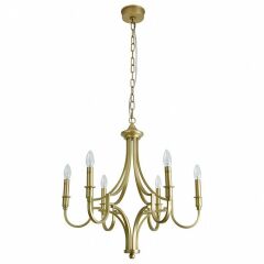 Подвесная люстра Newport DANIELA 3456/С brass