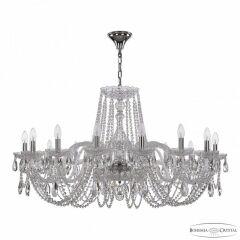 Подвесная люстра Bohemia Ivele Crystal 1402 1402/16/400 Ni