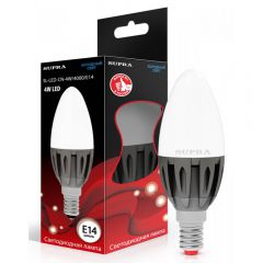 Лампа светодиодная Supra SL-LED-CN-4W/4000/E14