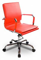 Кресло компьютерное Бюрократ CH-993-low красное