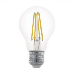  Eglo Лампа светодиодная филаментная диммируемая E27 6W 2700К прозрачная 11701