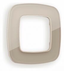 Рамка на 1 пост Ambrella Volt Radian Стекло натуральное OF350601