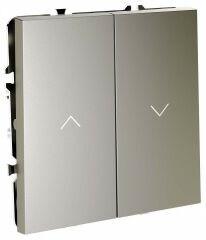 Выключатель для жалюзи без рамки Voltum S70 VLS020704