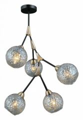 Люстра на штанге Illumico IL0263-5PSQ-79 BK AB
