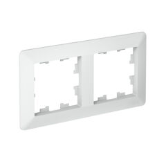  Systeme Electric ATLASDESIGN AIR 2-постовая РАМКА, ЛОТОС/дымчатый белый