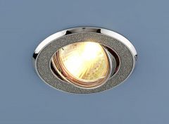 Встраиваемый светильник  Elektrostandard 611 MR16 SL серебряный блеск/хром