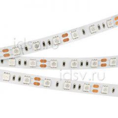  Arlight Лента RT 2-5000 12V Green 2x (5060, 300 LED, LUX) (ARL, 14.4 Вт/м, IP20)