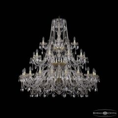 Подвесная люстра Bohemia Ivele Crystal 1411 1411/20+10+5/460/3d G