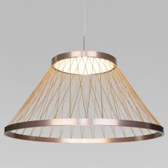 Подвесной светильник Eurosvet Cesta 40017/1 LED коричневый