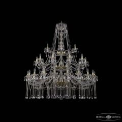 Подвесная люстра Bohemia Ivele Crystal 1413 1413/20+10+5/530/3d G