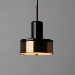 Подвесной светильник Cloyd ARTUS P1 / латунь - черн.камень (арт.11054)
