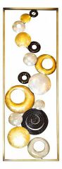  Garda Decor Фигура настенная (31.1x89.5 см) Круги 37SM-0716-A