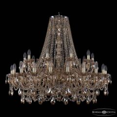 Подвесная люстра Bohemia Ivele Crystal 1411 1411/20+10/400 G M721