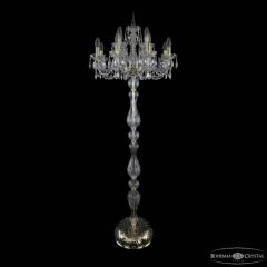 Торшер Bohemia Ivele Crystal 1402 1402T1/8+4/195-165 G