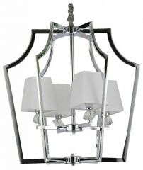 Подвесная люстра Lumina Deco Montero LDP 1249-4 CHR+WT