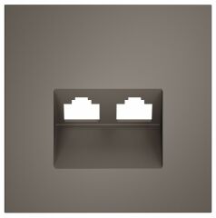 Накладка для розетки RJ-11 или RJ-45 Voltum S70 VLS001414