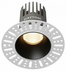 Встраиваемый светильник Maytoni DL119-10W-3K-TRS-B