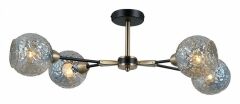Люстра на штанге Illumico IL0253-4CSQ-79 BK AB