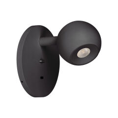 Светильник SP-OTTORI-WALL-CHARGE-6W Warm3000 (BK, 30 deg, 230V, USB-C) ( Arlight , IP20 Металл, 3 года)