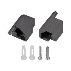 Заглушка SL-KANT-H10-SQUARE IRON GREY ( Arlight , Пластик)