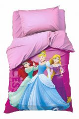  Disney Постельное белье полутораспальное Принцессы