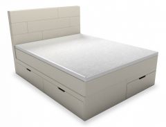  Belabedding Кровать двуспальная с матрасом и топпером Домино 2000x1600