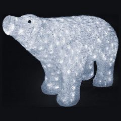  Neon-Night Зверь световой (80 см) Белый медведь 513-302