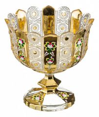  Lefard Чаша декоративная (24х25 см) Gold Glass 195-105