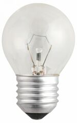 Лампа накаливания Jazzway E27 60Вт 2700K P45 240V 60W E27 clear
