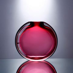 Ваза Cloyd MAZZORBO Vase / выс. 23 см - красн. стекло (арт.50045)